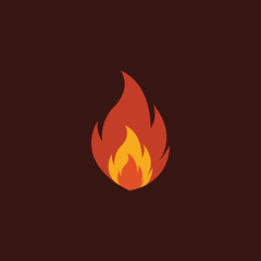 Fire Flame Vector Illustration
