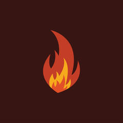 Fire Flame Vector Illustration