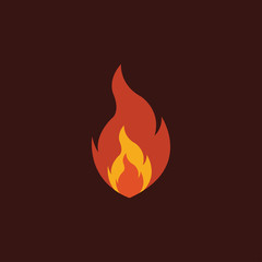 Fire Flame Vector Illustration