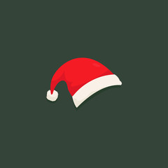Santa Hat Vector Illustration