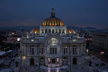 Palacio de Bellas Artes, CDMX, Mexico. Bellas Artes Palace, 