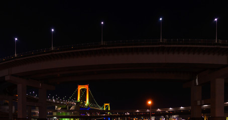 Obraz premium [Japan] Tokyo bay side night view ( No.9083 )