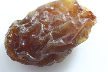 raisins macro photo