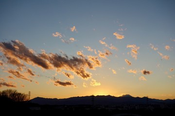 夕焼け