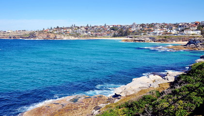 Bondi to Coogee coastal walk, Sydney, Australia