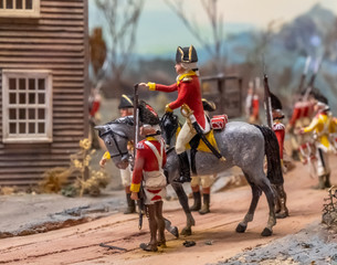 Naklejka premium Battle of Lexington 2