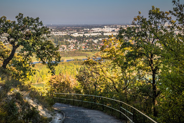 Leopoldsberg Herbst Wien Sterreich 