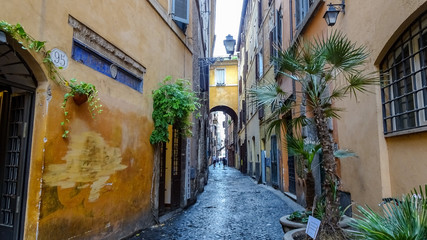 Fototapeta na wymiar Street in Rome