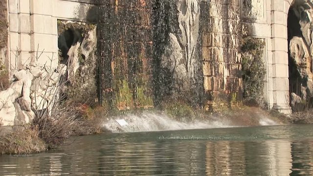Fountain of Aeolus in the Royal Palace of Caserta