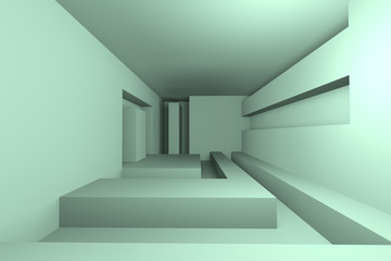 Obraz premium Futuristic Architecture Design