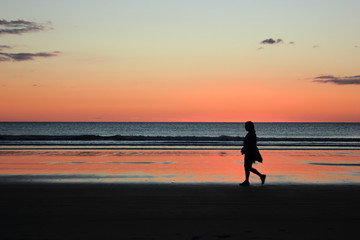 Paseo al atardecer