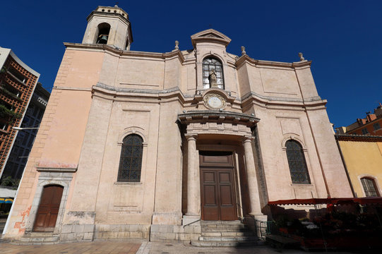 Catholic church Saint Francois de Paule Toulon, France.