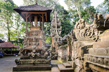 Indonesian Hindi Buddha temple on Bali