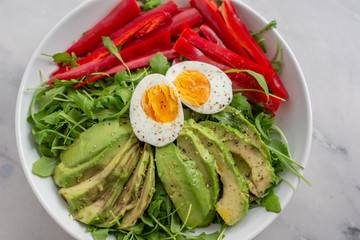 home made Buddha bowl