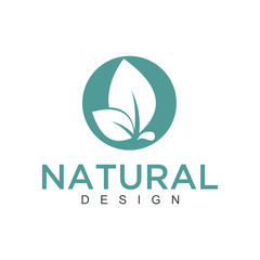 Obraz premium Vector logo of nature in linear style. Outline icon of simple landscape with trees, sun, fields - business emblems, badge for a travel, farming and ecology concepts, health, spa and yoga Center. - Vec