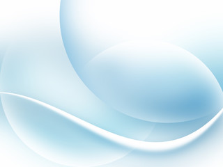 Stylish blue color presentation of business poster