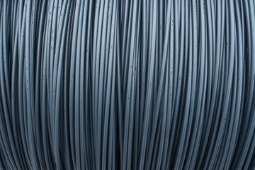 Obraz premium Detail of colied wire