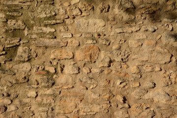 antikes Mauerwerk aus Sandstein