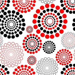 Seamless circle pattern © ihor-seamless