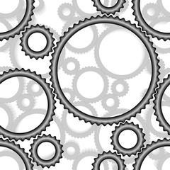 Seamless gear pattern