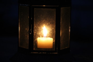 Closeup Of A Lantern, Edmonton, Alberta