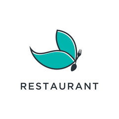 Restaurant logo design inspiration - Vector