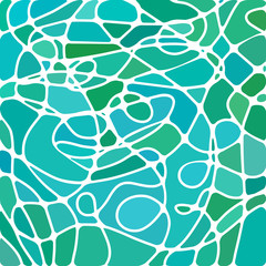 abstract vector stained-glass mosaic background