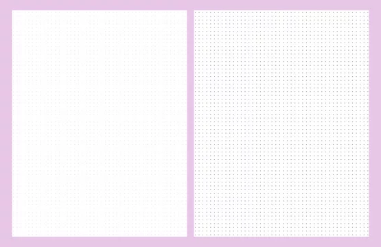 Dotted Bullet Journal Page Blank Stock Illustration Adobe Stock