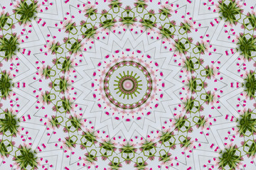 Abstract kaleidoscope background