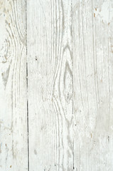 Fototapeta premium Texture background of wooden planks covered with old peeling paint