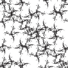 seamless pattern on a white background for Valentine's day