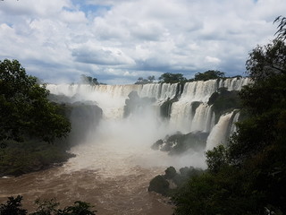 Perspectiva de las Cataratas del Iguazu