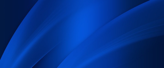 Elegant Abstract Blue Wave Background 