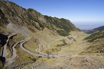 Góry w Rumunii trasa transfogarska © moniadk