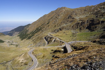 Góry w Rumunii trasa transfogarska