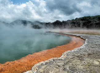 Waiotapu Thermal Wonderland Champagne Pool - New Zealand