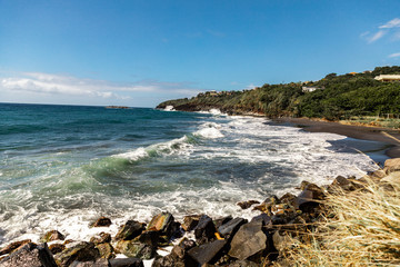 Fototapeta na wymiar Saint Vincent and the grenadines, swells 