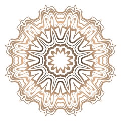 Ornamental round lace. Sacred oriental mandala. color floral ornament. Modern Decorative vector illustraation
