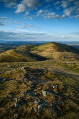 View on malvern hills