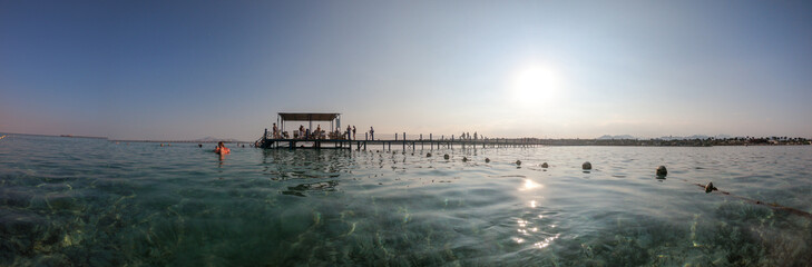 Fototapeta na wymiar Red Sea, Hurghada, Pier