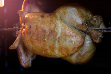 Fried chicken close-up