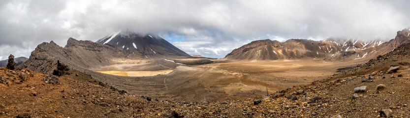 Tongariro Alpine Crossing one-day hike - New Zealand, NZ