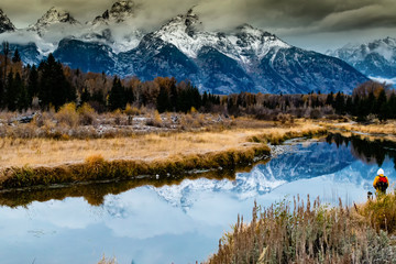 Photographer in Awe of the Landscape