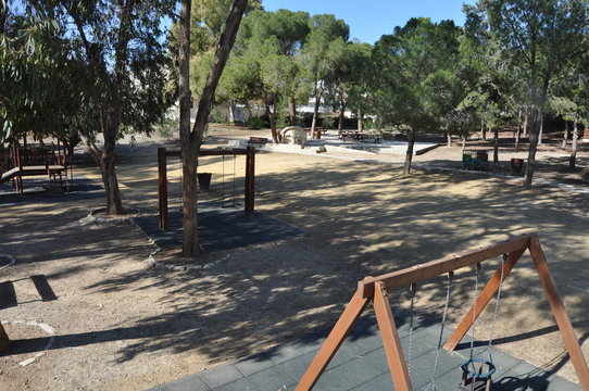 The beautiful Athalassa National Park Nicosia (Cyprus) - Powered by Adobe