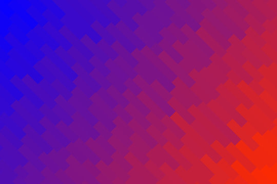 Colored Background. Gradient Blue And Red. Vector.