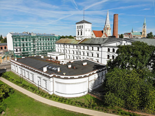 Łódź, Poland. View of the White Factory.