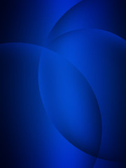 Stylish blue color presentation of business poster