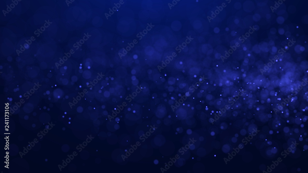 Poster dust particles. abstract background of particles. 3d rendering. dots background. futuristic digital 