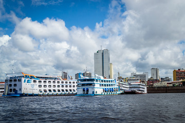 Cities of Brazil - Manaus, Amazonas - City Views from Rio Negro