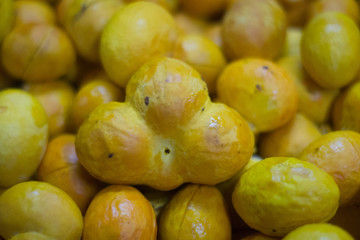 Yellow fruits from South America